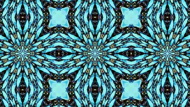 Effetto caleidoscopio con animazione casuale