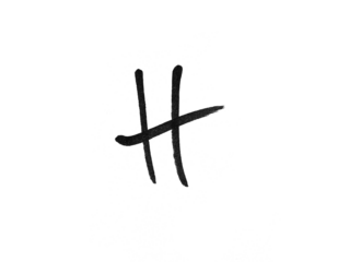 marker letter isolated mark hand draw