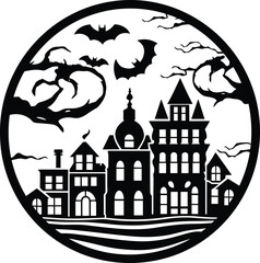 Helloween vector illustration for t-shirt