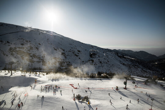 Ski field in Spain