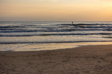 Sunset at the beach