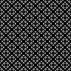 Black and white seamless pattern texture. Greyscale ornamental graphic design. Mosaic ornaments. Pattern template. Vector illustration. EPS10.
