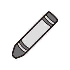 クレヨン 線画 モノクロ