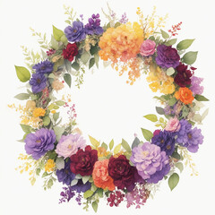 wreath of flowers