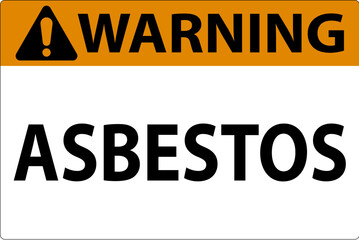 Asbestos Warning Signs Asbestos Hazard Area Authorized Personnel Only
