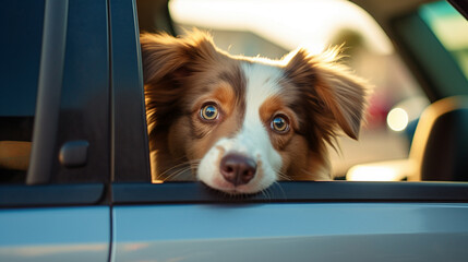 white terrier dog puppy pet in car wallpaper