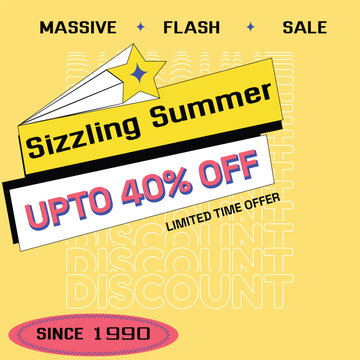 Exclusive Fashion Sale Social Media Discount Design