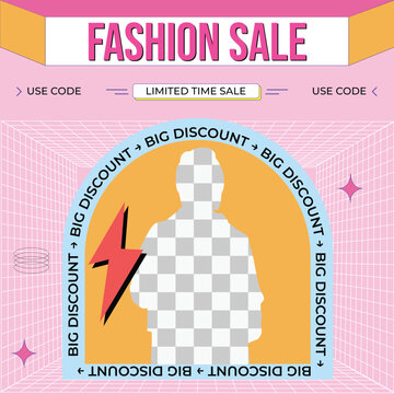 Flash Sale Social Media Advertising Poster Design