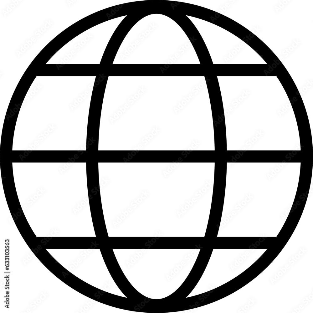 Poster black world globe earth web net map and location sign icon. vector image.