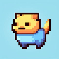 a cute pixle cat,please take good care of it