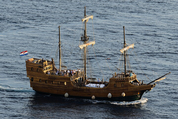 wooden ship