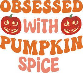 Retro fall svg design