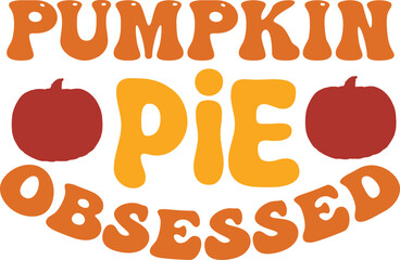 Retro fall svg design