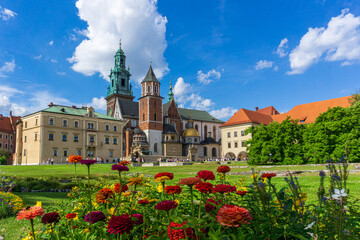 Wawel Royal Castle | Cracow, Poland - obrazy, fototapety, plakaty
