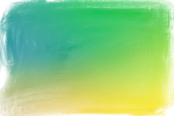 Spring abstract green, yellow brush stroke gradient background. Horizontal concept for spring, summer sale poster, flyer, web baner design.