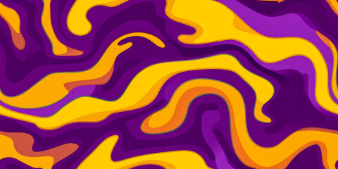 Abstract background with color and shape composition - Generative AI