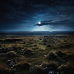 Fototapeta premium Fantasy Moorland Adventure