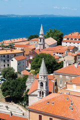 Monastery Church of St. Francis Assisi (Crkva sv. Frane) and St. Elias Church Zadar in the state of Zadar Croatia