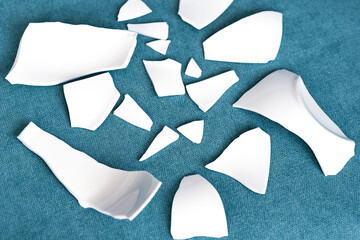 Broken Plate, Splinters, Fragments