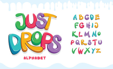 Playful Balloon Alphabet Font: A-Z in Colorful Delight