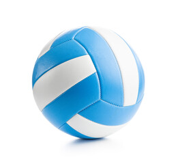 Volleyball ball isolated on white background.