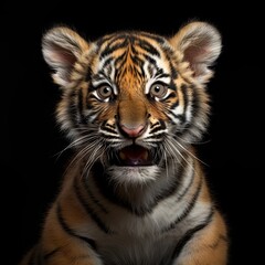 Portrait of a tiger