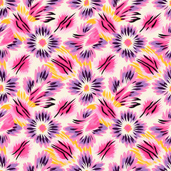Fototapeta na wymiar seamless floral pattern seamless