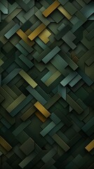 Generative AI. Green abstract
background