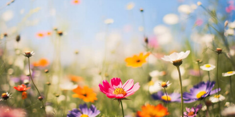 flowers in the field