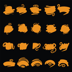 Abstract element shape banner halloween vector illustration for your company or brand