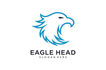  Eagle logo design template vector illustration with creative idea