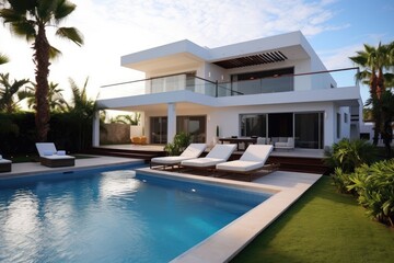 A luxurious villa located in the residential area of Los Monasterios. The house is beautifully...