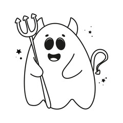 ghost, cute ghost, doodle ghost, halloween ghost	