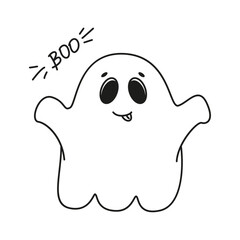 ghost, cute ghost, doodle ghost, halloween ghost	