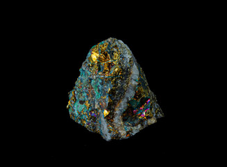 "Metallic Reflections: Exploring the Mineral Wealth of Chalcopyrite"