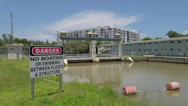 LITTLE RIVER CANAL AT S-27 AT MIAMI, FL USGS 02286380 
