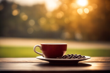 Obraz premium calm experience with coffee