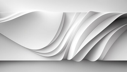 Abstract form material light background. 3D render - 633148338