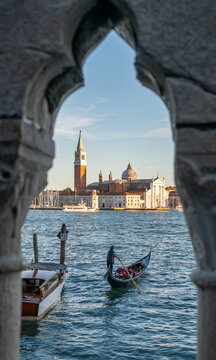 View of San Giorgio Maggiore island, Venice, Italy