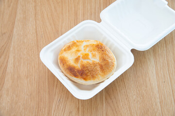 Food in display for the photo shoot in Tokyo, Japan. Nowadays in 2023, people rely on the food delivery service