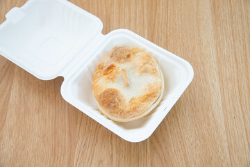 Food in display for the photo shoot in Tokyo, Japan. Nowadays in 2023, people rely on the food delivery service