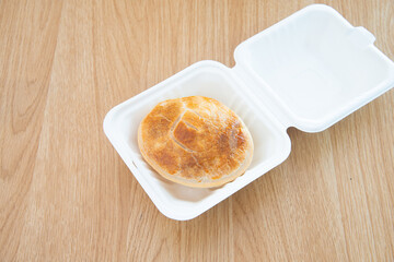 Food in display for the photo shoot in Tokyo, Japan. Nowadays in 2023, people rely on the food delivery service