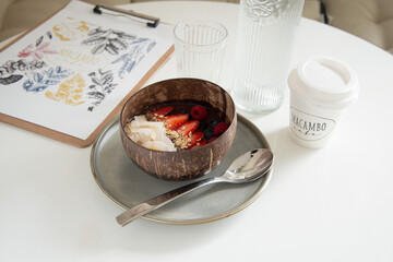 Food in display for the photo shoot in Tokyo, Japan. Nowadays in 2023, people rely on the food delivery service