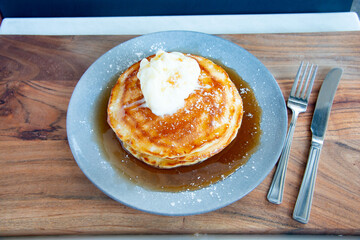 Food in display for the photo shoot in Tokyo, Japan. Nowadays in 2023, people rely on the food delivery service