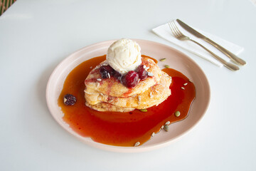 Food in display for the photo shoot in Tokyo, Japan. Nowadays in 2023, people rely on the food...
