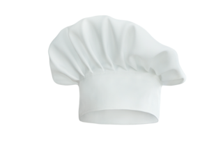 white chef hat PNG transparent..