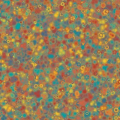 Beautiful abstract multicolored floral pattern with blurred background. Bright colors. Seamless texture