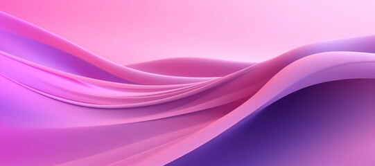 Abstract purple background with lines and curves