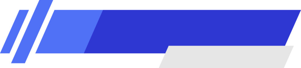 Blue News Lower Third Element