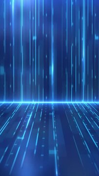 Abstract digital space background animation.